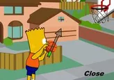 Tiros libres con Bart Simpson