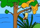 Bart Simpson Island Escape