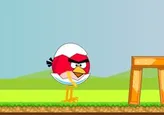 La escapada en huevo de los Angry Birds