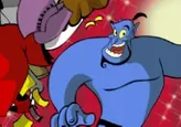 Juego de vestir al genio de Aladdin
