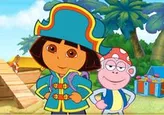 Dora's Pirate Boat Treasure Hunt