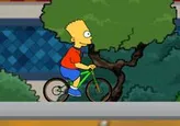 The simpsons BMX Game