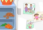 Cocinando en la cocina de Dora