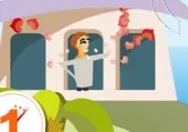 Imagen del juego: Cupid's Catapult