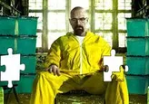 Puzzle de Walter White rodeado de dinero