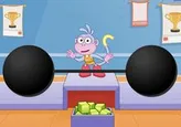 Dora y Botas el levantador de pesas
