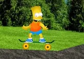 Bart Simpsons skateboard