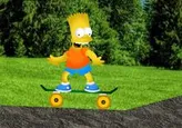 Bart Simpsons skateboard