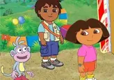 Puzzle de Dora, Diego y Botas