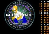 Los Simpsons: Quién quiere ser millonario en inglés