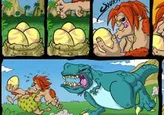 Cavemen Vs Dinosaurs