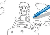 Ponyo para Colorear Online