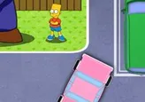 Homer aparcando el coche