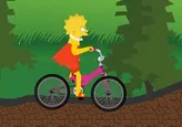 Lisa Simpson y su Bicicleta de paseo