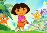Mini golf con Dora la exploradora