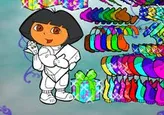 Vestir a Dora la exploradora para la fiesta