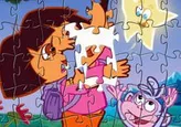 El puzzle de Dora la Exploradora y Botas 2