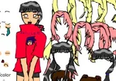 Creador de chicas Naruto